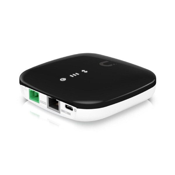 UBIQUITI UISP Fiber XG-PON CPE, Optical Network can Deliver 2.5Gbps Uplink/10Gbps Downlink Speeds Over Distances Up to 20 km.