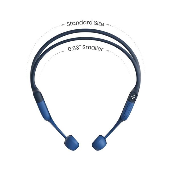 SHOKZ OpenRun MINI Bone Conduction Sports Bluetooth Headphones - Blue