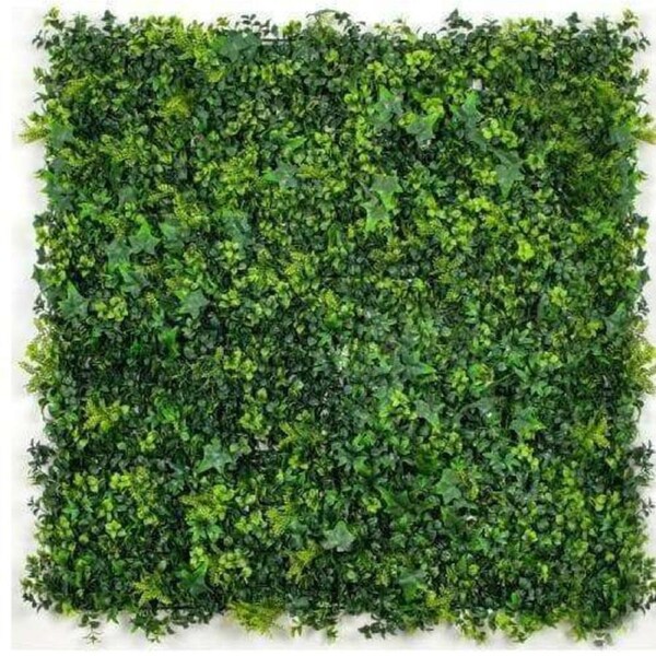 Sample - Mixed Artificial Ivy Vertical Garden Panel (25cm x 25cm)