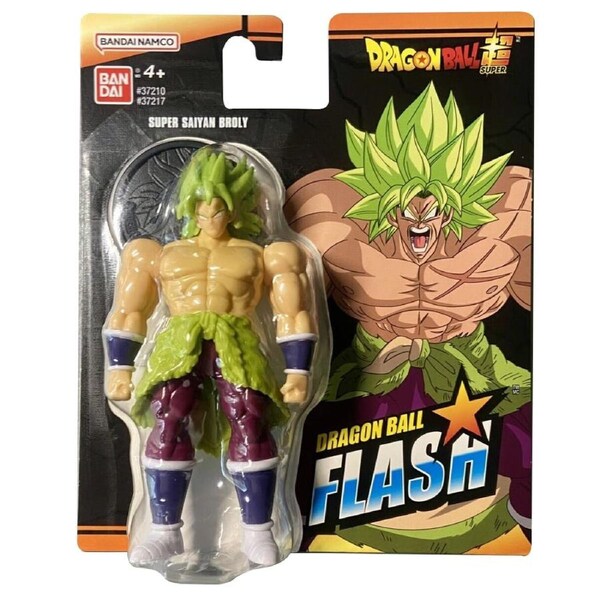 Bandai Dragon Ball Super Dragon Ball Flash Series Super Saiyan Broly Action Figure
