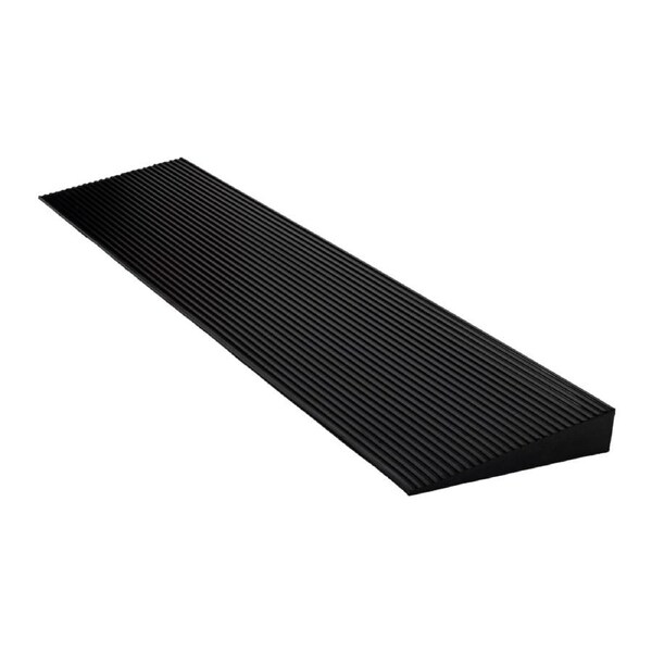 Cuttable Threshold Ramp Rubber Wheelchair Ramp Solid 4 cm Rise 90 cm Wide