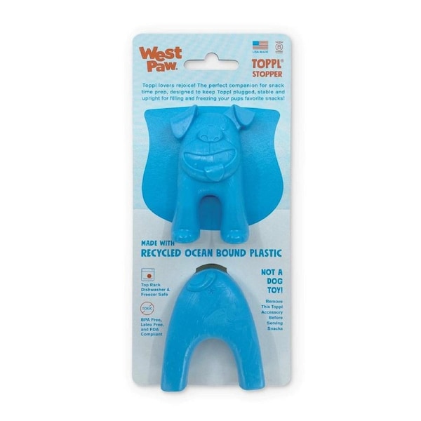 WEST PAW Toppl Stopper - Aqua Blue