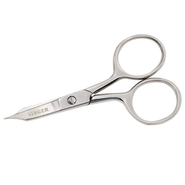 SINGER(R) 4" Curved Microtip Embroidery Scissors