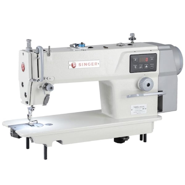 142G F Series Integrated Straight Lockstitch Industrial Sewing Machine with Table