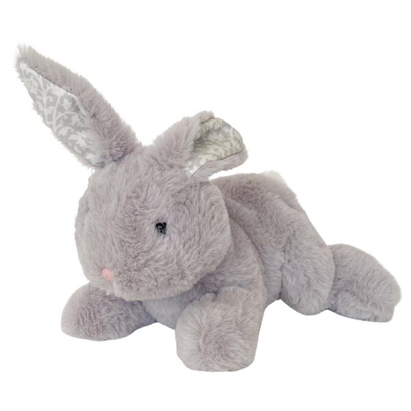 Urban Products Bunny Kids/Childrens Soft Toy Pretend Play Grey 23cm 0m+