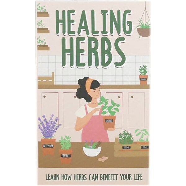 100pc Gift Republic Healing Herbs Cards Learning/Educational Flashcards Set