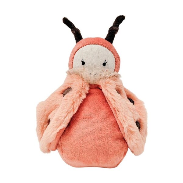 Urban Products Lady Bug Soft Plush Childrens Toy Pretend Play Pink 18cm 0m+