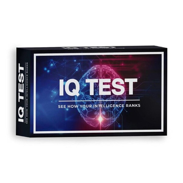 Gift Republic IQ Test Cards Trivia Question Party Game Mind Challenge Deck Set