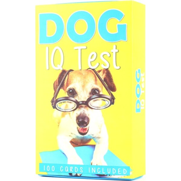 100pc Gift Republic Dog IQ Test Pet Trivia Question Cards Set Challenge Deck