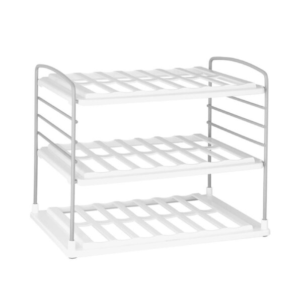 Youcopia Upspace 3-Shelf Drink Bottle Shelving Organiser Rack 29x19x23cm