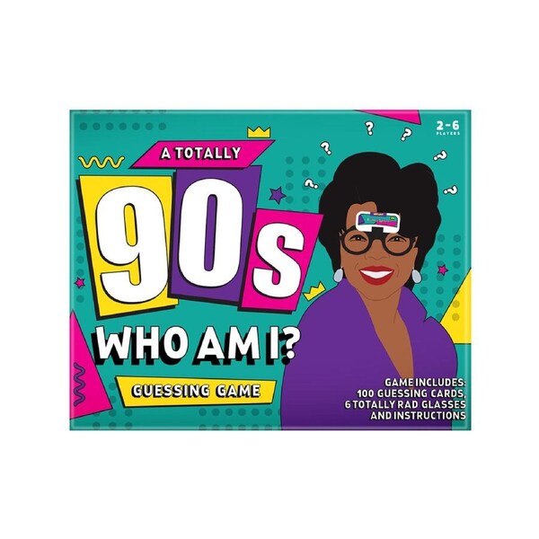 100pc Gift Republic 90s Who am I? Game Card w/ 6 Glasses Set Kids/Children Play