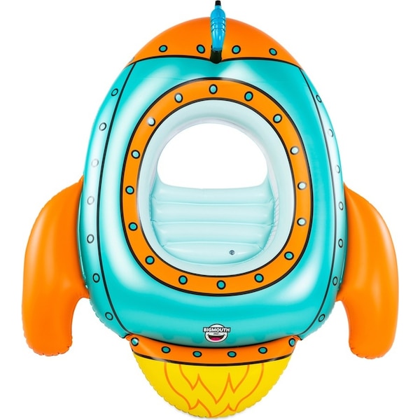 BigMouth Inc. Rocket Ship Water Blaster Inflatable Kids Swimming Pool Float