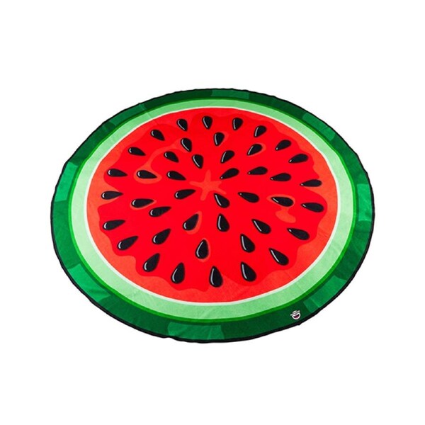 BigMouth Inc. 152cm Gigantic Watermelon Beach Blanket Outdoor Travel Mat Round