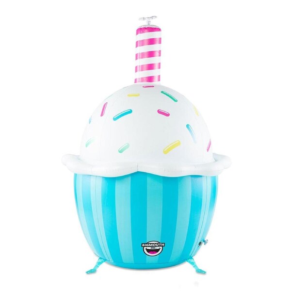 BigMouth Inc. Inflatable Cupcake Water Sprinkler Kids Outdoor Gardern Play Toy
