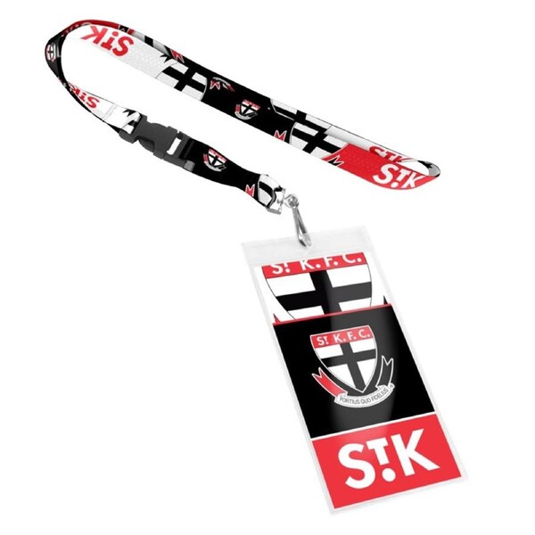 St Kilda Saints AFL Lanyard with Breakaway Swivel Hook