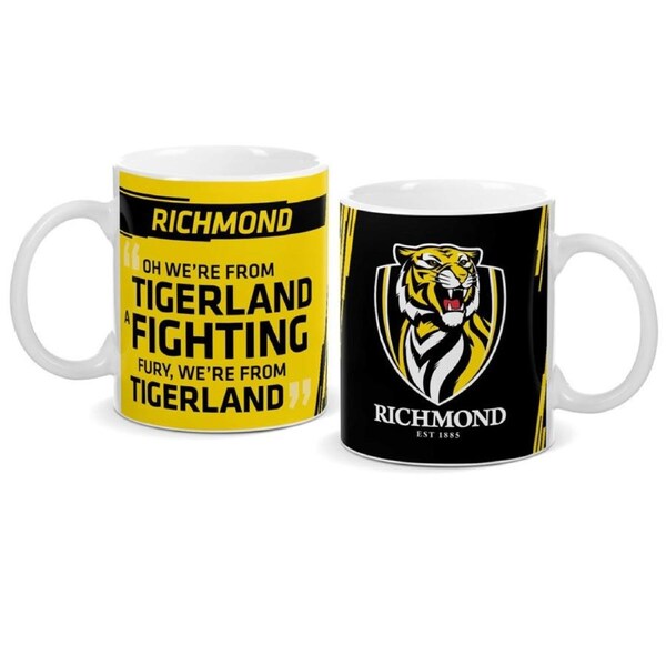 Richmond Tigers AFL Song Coffee Mug