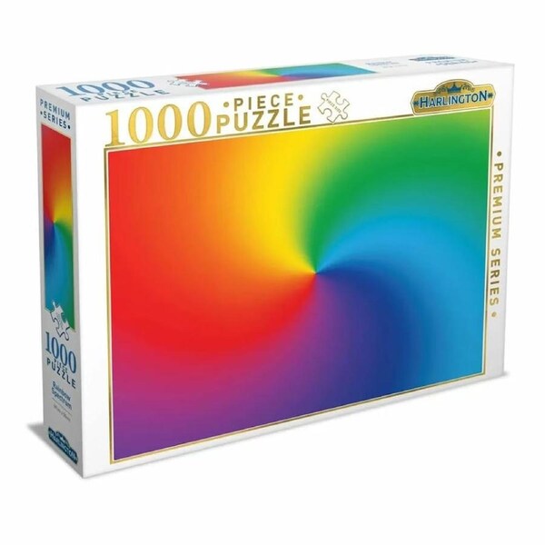Harlington Rainbow Spectrum 1000 Piece Jigsaw Puzzle