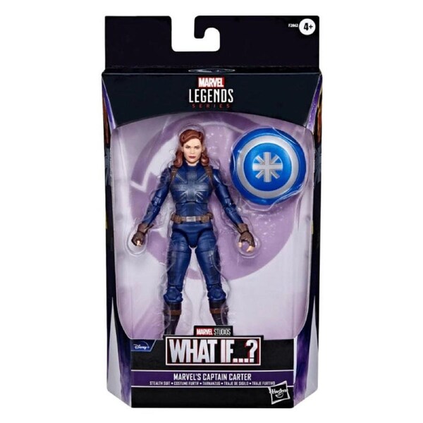 Marvel Legends Series What If Marvels Captain Carter Stealth Suit Action Figure