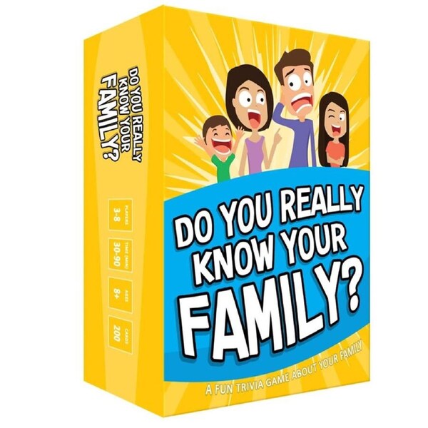 Do You Really Know Your Family Card Game