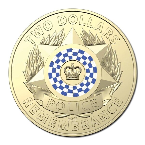 $2 2019 Police Remembrance Coin Lightly Circulated AUS Two Dollar