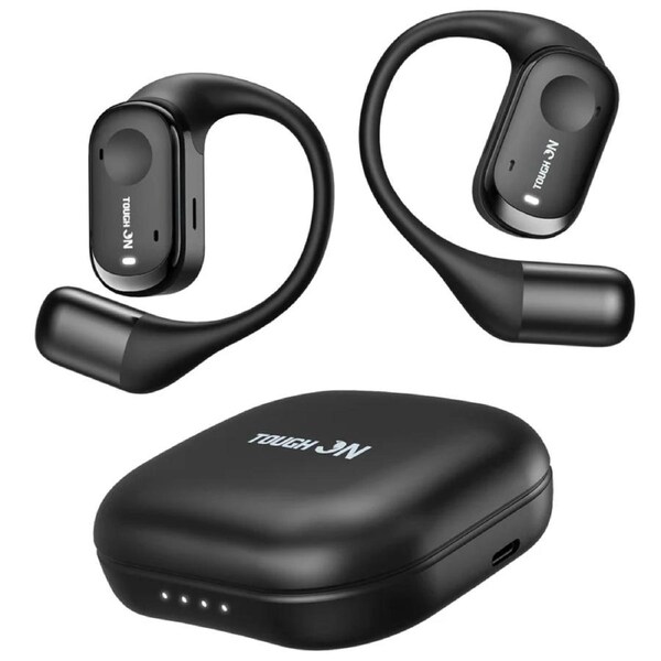 Tough On True Open Ear Earbuds OpenPlus Wireless Bluetooth 5.3 Headphones