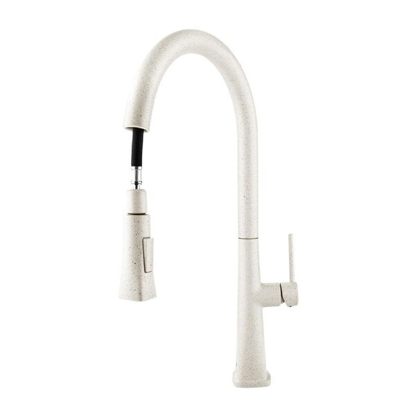 ACA Kitchen Mixer Tap DR Brass Granite Beige Pull Out Laundry Sink Swivel Spout Basin Faucet