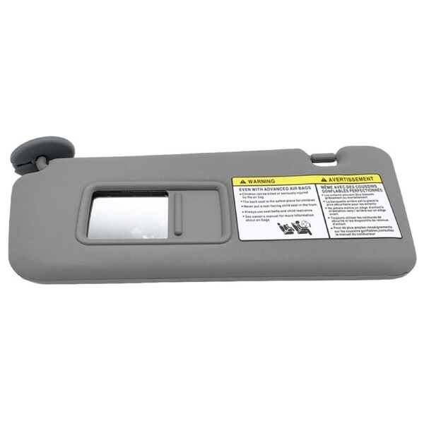 Sun Visor Gray Left Hand Side Extended Pad Fit For Toyota RAV4 2004-2005