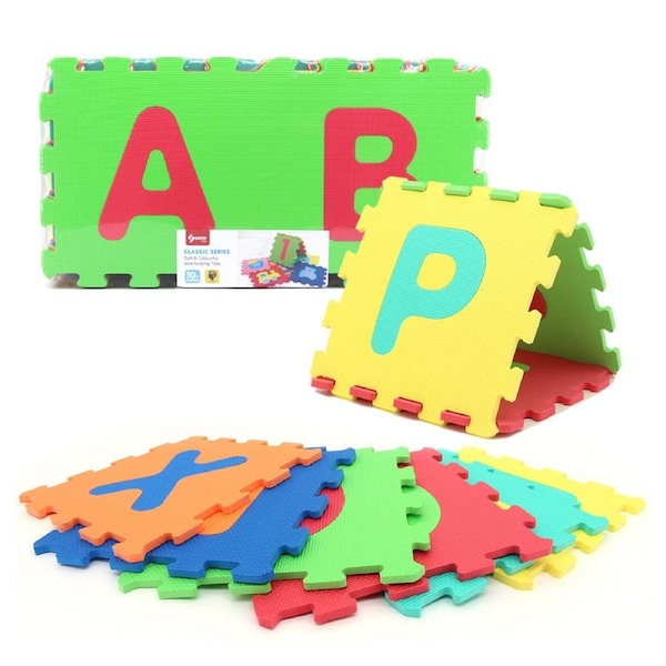 Kids EVA Foam Alphabet Floor Play Mats Tiles 30 x 30cm 26pcs