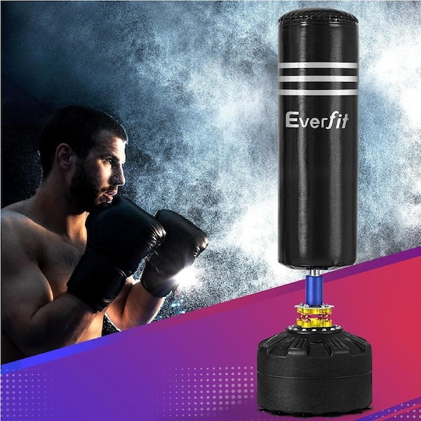 Everfit Boxing Bag Stand Punching Bags 175CM Home Gym Training Equipment MMA