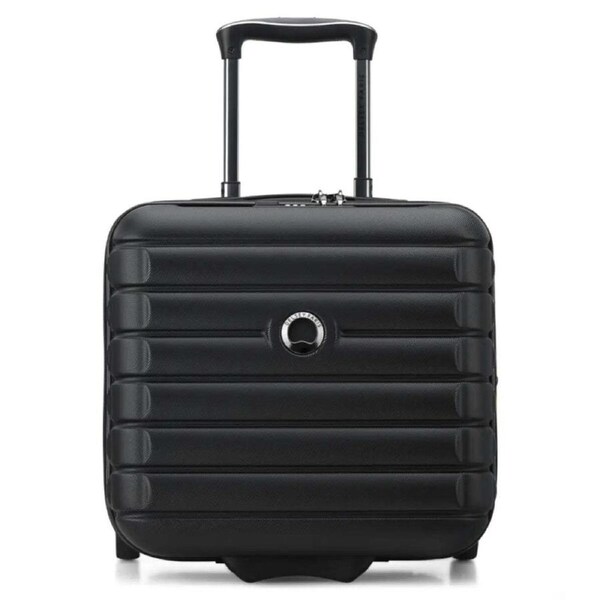 Delsey Shadow 5.0 - 38 cm 2-Wheel Underseater Cabin Suitcase - Black