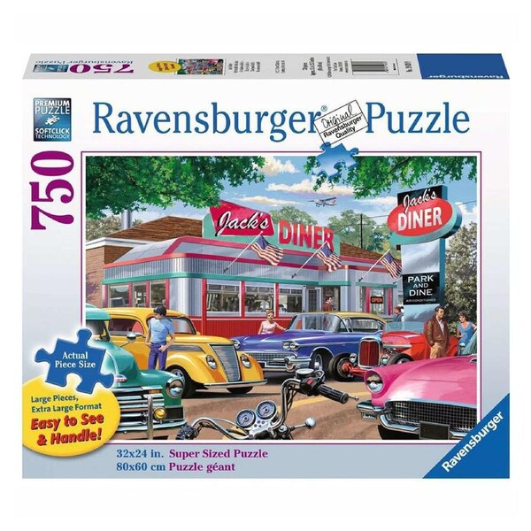 Ravensburger Meet You at Jacks 750 Piece Large Format Jigsaw Puzzle