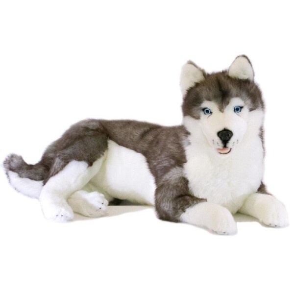 Bocchetta Plush Toys - Dog Siberian Husky - XL Rocco 60cm