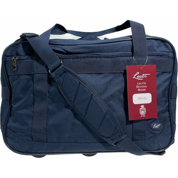 44L Foldable Duffel Bag Gym Sports Luggage Travel Foldaway School Bags - Navy