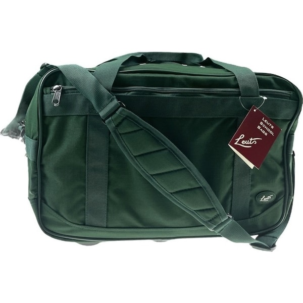 44L Foldable Duffel Bag Gym Sports Luggage Travel Foldaway School Bags - Bottle Green