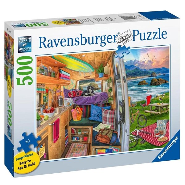 Ravensburger Rig Views 500 Piece Large Format Jigsaw Puzzle