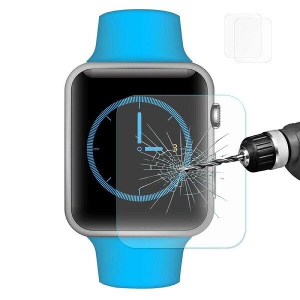 For Apple Watch Series 3,42-mm Case,Tempered Glass Screen Protector