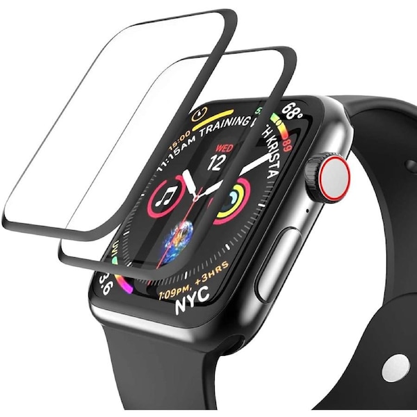 For Apple Watch Series 0,42-mm Case,Clear Plastic Screen Protector,2-pack