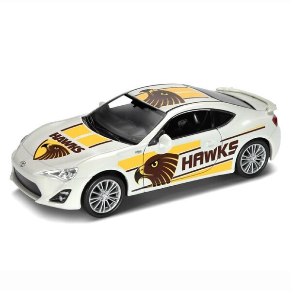 Hawthorn Hawks AFL Toyota 86 Diecast Collectable Model Toy Car