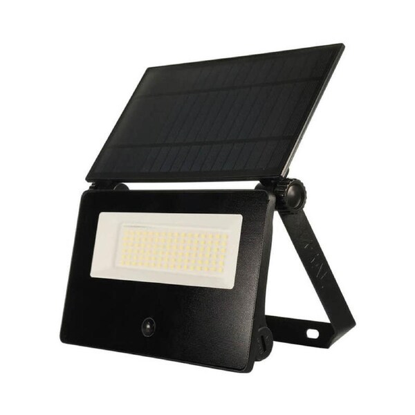 SAL SSIF3000DL-BK - SALRAY 3000 LED Solar PIR Floodlight IP65 6500K 17.5W