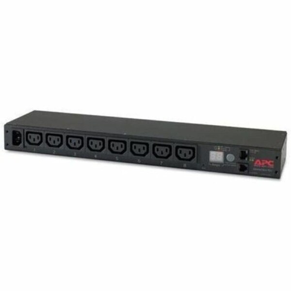 APC by Schneider Electric NetShelter PDU - Metered - IEC 60320 C14 - 8 x IEC 60320 C13 - 15 A - 200 V, 208 V, 230 V Input - 208 V AC Output - 2.30 kW