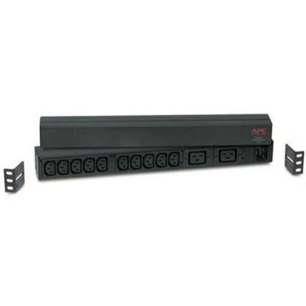APC by Schneider Electric NetShelter PDU - Basic - IEC 60320 C20 - 10 x IEC 60320 C13, 2 x IEC 60320 C19 - 16 A - 120 V, 208 V, 230 V Input - 120 V V