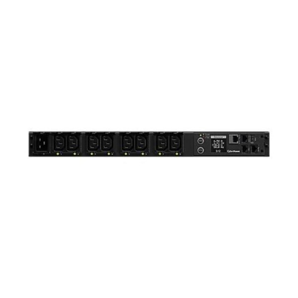 CyberPower PDU41005 PDU - Switched - IEC 60320 C20 - 8 x IEC 60320 C13 - 20 A - 120 V AC, 230 V AC Input - 1U Network (RJ-45) - Horizontal/Vertical -