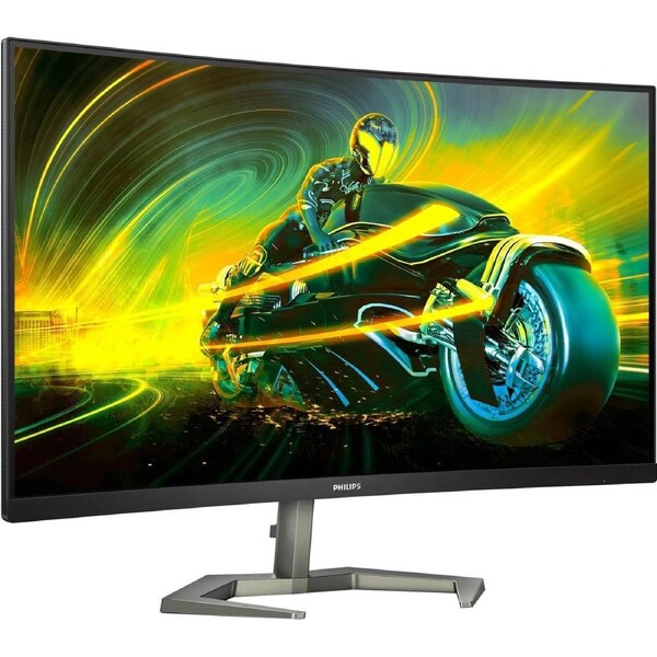 Philips Evnia 32M1C5200W 32" Class Full HD Curved Screen Gaming LCD Monitor - 16:9 - Textured Black - 31.5" Viewable - Vertical