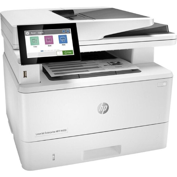 HP LaserJet Enterprise M430f Laser Multifunction Printer - Monochrome - Copier/Fax/Printer/Scanner - 42 ppm Mono Print - 1200 x 1200 dpi Print - - Up