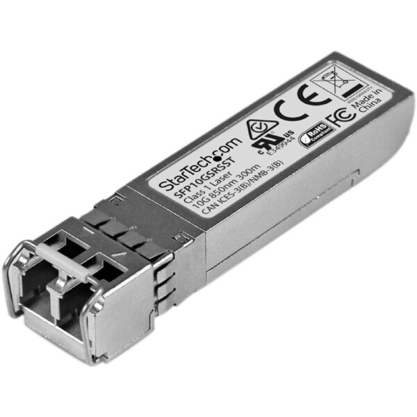 StarTech.com SFP+ - 1 x LC Duplex 10GBase-SR Network - For Data Networking, Optical Network - Optical Fiber - Multi-mode - 10 Gi