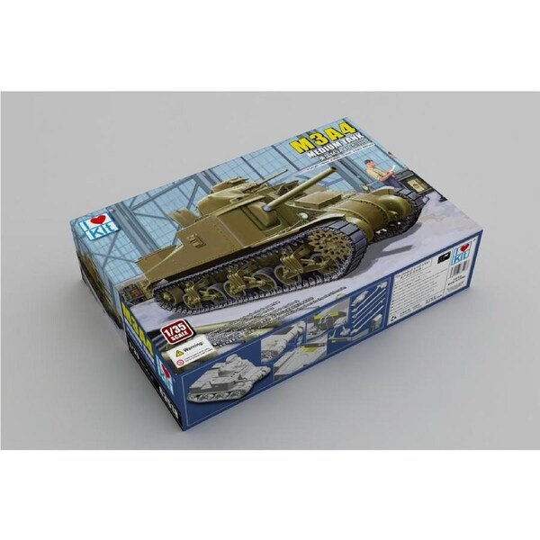 I Love Kit 1/35 M3A4 Medium Tank Plastic Model Kit
