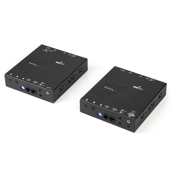 StarTech.com HDMI Over IP Extender Kit - Video Over IP Extender with Support for Video Wall - 4K - Deploy HDMI over LAN and get