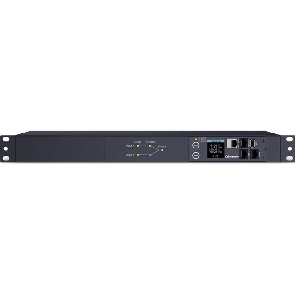 CyberPower PDU44004 Modular PDU - Switched - IEC 60320 C14 - 12 x IEC 60320 C13 - 15 A - 230 V AC Output - 1U Network (RJ-45) - Horizontal -