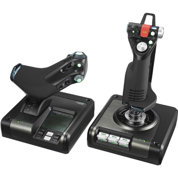 Saitek Pro Flight X52 Gaming Joystick - Cable - USB - PC