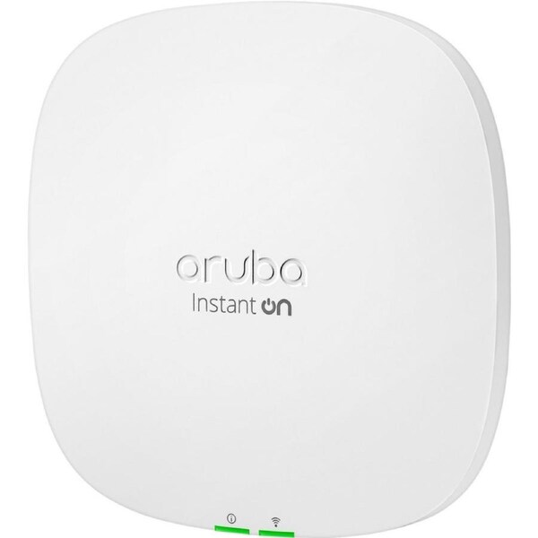 Aruba Instant On AP25 Dual Band IEEE 802.11ax 5.30 Gbit/s Wireless Access Point - Indoor - 2.40 GHz, 5 GHz - MIMO Technology - 1